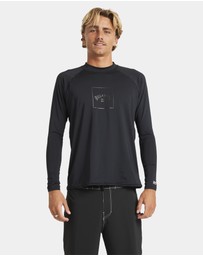Billabong - Mens Boxed Arch Long Sleeve Rash Vest