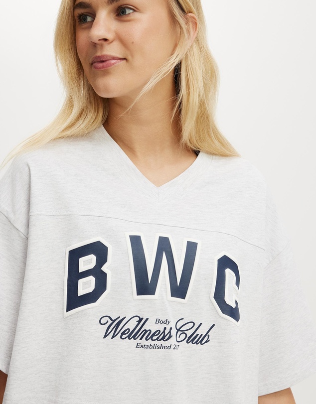 Cotton On Body Active - Cropped Graphic Sporty Tee