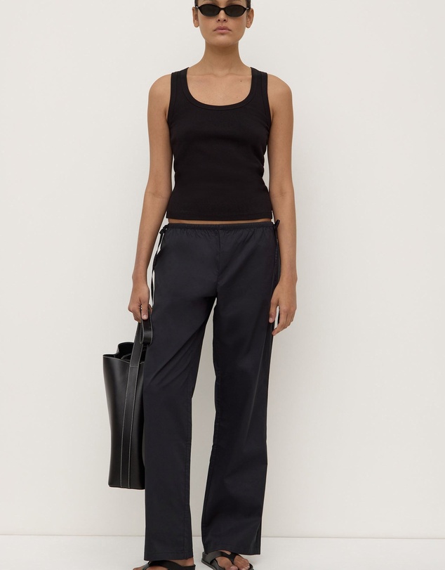 Revibe - Repaired Assembly Label Cotton Womens Pants