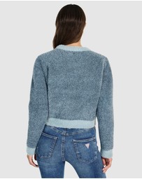 GUESS - Bow Jacquard Sweater