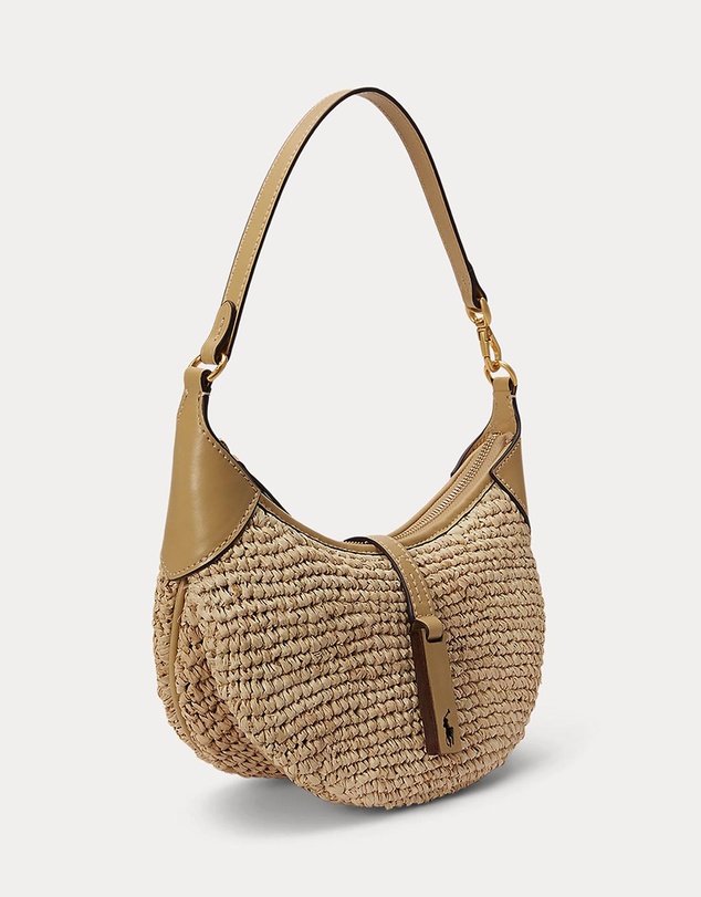 Polo Ralph Lauren - Polo ID Raffia Mini Shoulder Bag - The ICONIC Exclusive