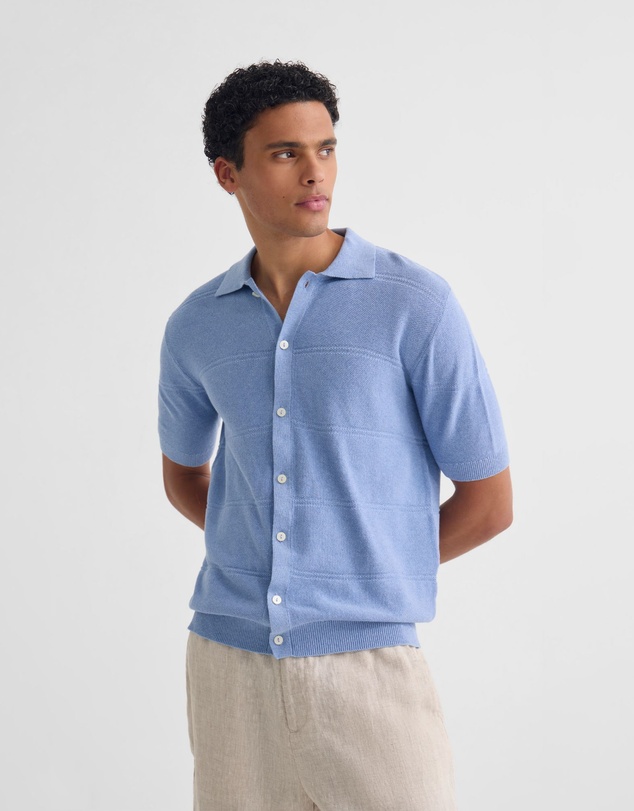 Oxford - Jack Knitted Button Up Shirt