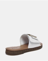 EVERAU - EverAU Ugg Bera Cow Leather Upper Sandals