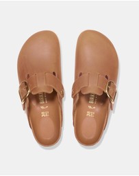Birkenstock - Boston Big Buckle Oiled Leather Regular - Women's