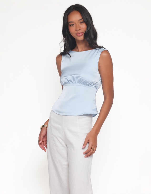 Petal & Pup - Wynn Top - Blue