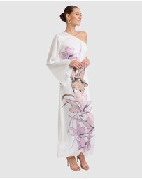Honey and Beau - Les Fluer One Shoulder Dress