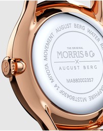 August Berg - Morris & Co 30mm Indigo Strawberry Thief Watch