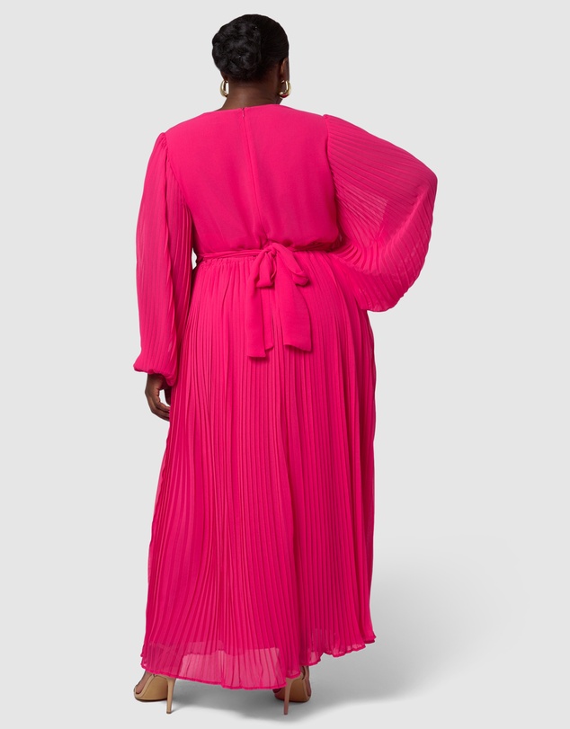 Pink Dusk by Curve Project - Seduce Maxi Dress
