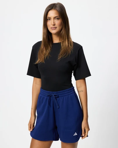 adidas Sportswear - Three Stripes Studio Fleece Loose Shorts
