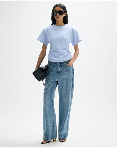 Minima Esenciales - Reese Structured Tuck Waist T-Shirt