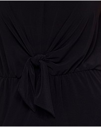 Miraclesuit Shapewear - Tali Sleeveless Knot Waist Shaping Dress With Pockets