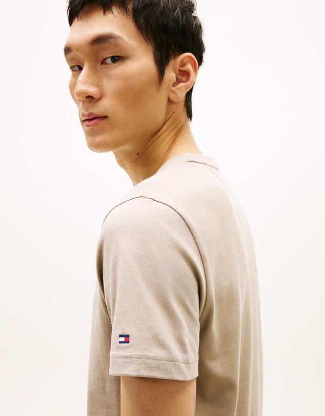 Tommy Hilfiger - Logo Embroidery Slim T-Shirt