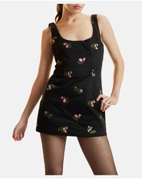Cynthia Rowley - Embroidered Mini Dress
