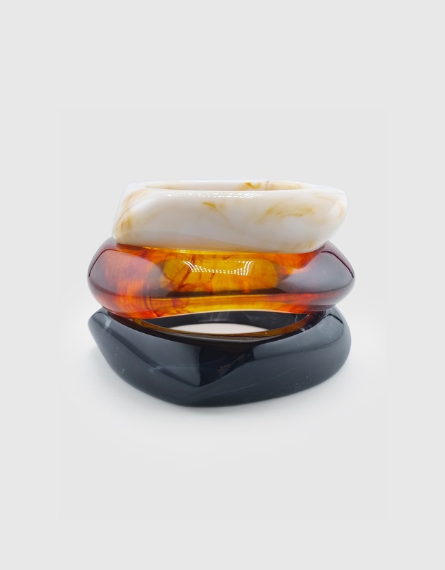 Izoa - Blaze Bangle Stack