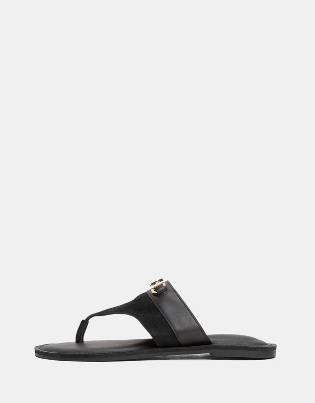 Tommy Hilfiger - Mixed Leather Thongs - Women's
