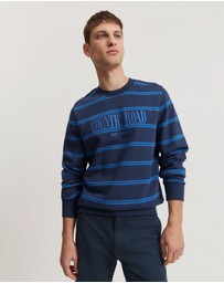 Country Road - Verified Australian Cotton Stripe Heritage Sweat