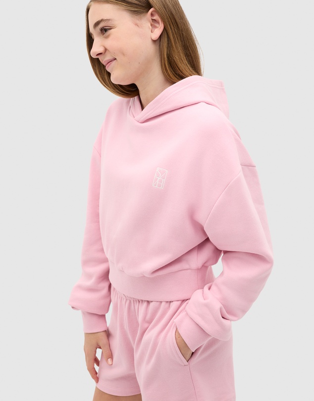 Seed Heritage - Logo Cropped Hoodie - Teen