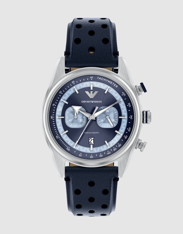 Emporio Armani - Blue Chronograph Watch