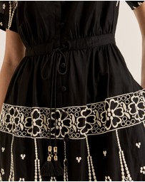 Review - Florida Embroidered Midi Dress