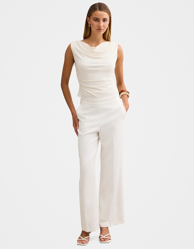 Forever New - Ada Drape Cowl Neck Back Top