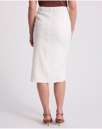 David Lawrence - Linnea Linen Blend Skirt