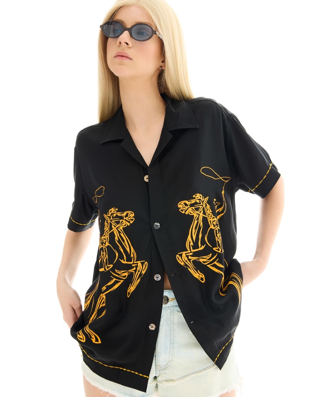 THE TALES - Cowboy Silk Shirt