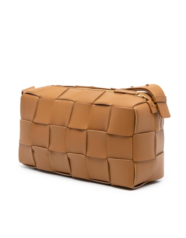 Pre-Loved by Azura Reborn - Pre-Loved Nappa Intrecciato Brick Cassette