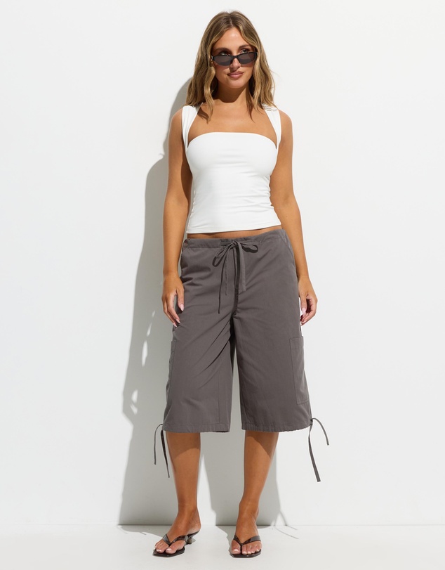 Dazie - Sofia Low Rise Cargo Shorts