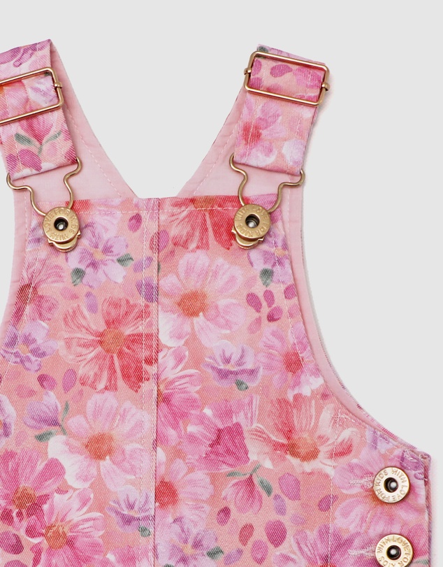 WITH LOVE FOR KIDS - Hazel Denim Pinafore Dress - Babies - Kids
