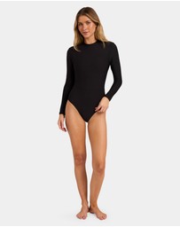 Billabong - Womens Tanlines Bodysuit Rash Vest
