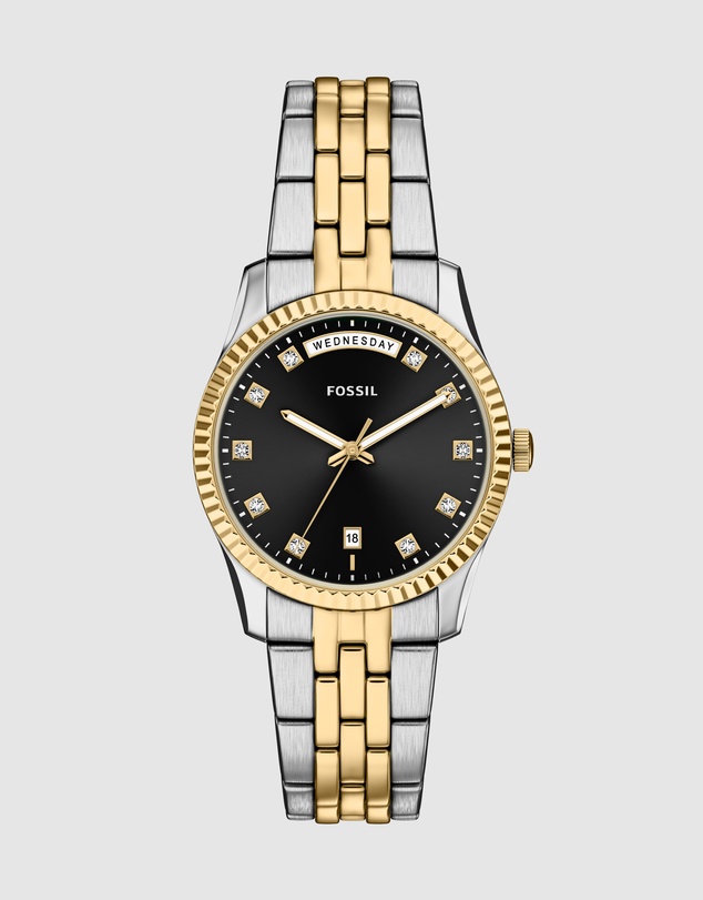 Fossil - Scarlette Two Tone Analogue Watch