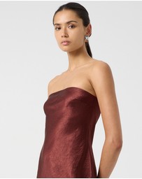 Third Form - Crush Bias Strapless Dress