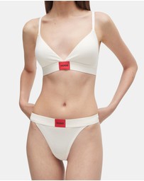 HUGO - Stretch Cotton Logo Thong