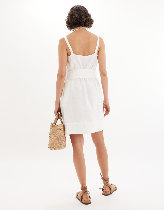 Amelius - Ananda Belted Ramie Dress
