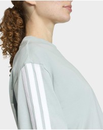 adidas Sportswear - Essentials 3-Stripes Boyfriend Tee Womens
