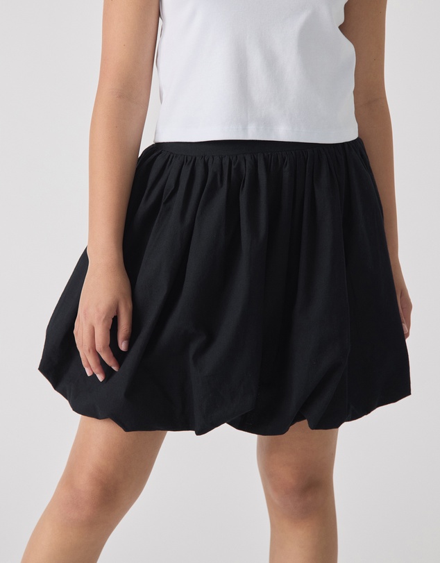 Decjuba Kids - Becky Bubble Hem Mini Skirt - Teens