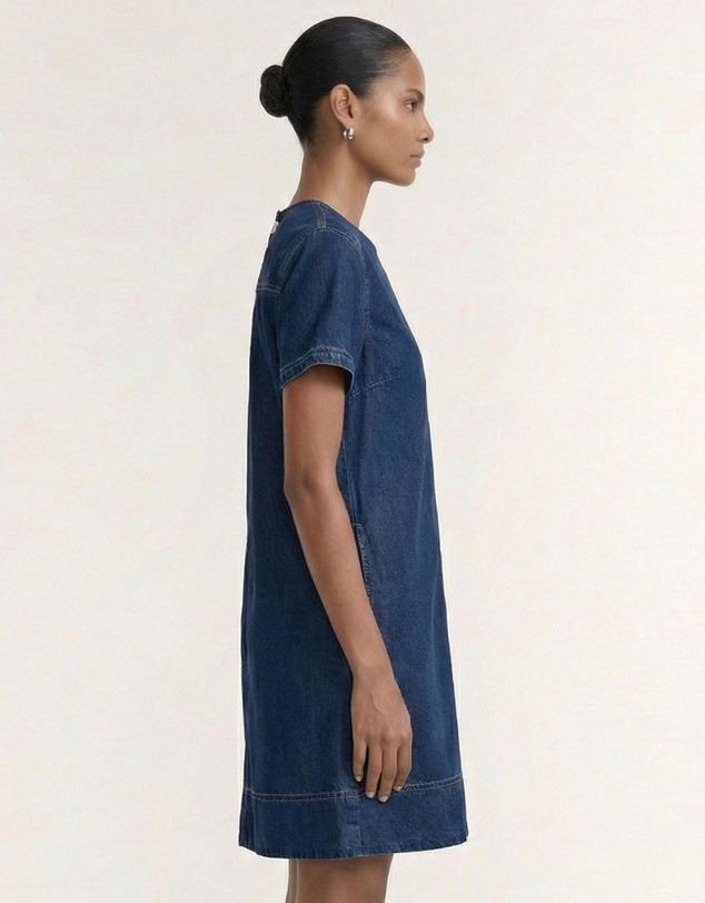 Staple the Label - Roma Chambray Mini Dress