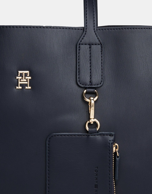 Tommy Hilfiger - Monogram Signature Trim Satchel