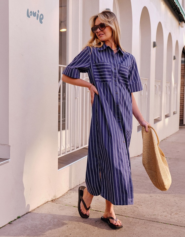 Ceres Life - Samara Midi Shirt Dress