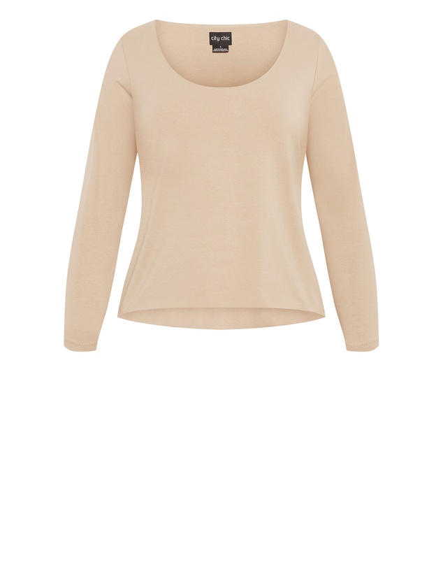 City Chic - Liz Scoop Top