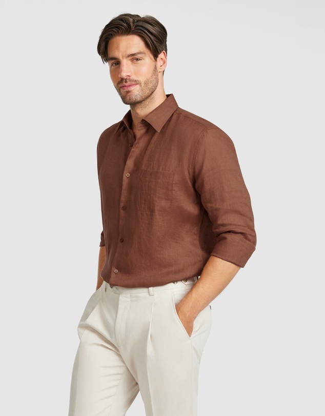 Tarocash - Hamilton Pure Linen Shirt