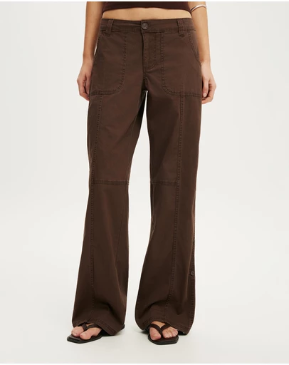 Cotton On - Lexi Low Rise Utility Pant