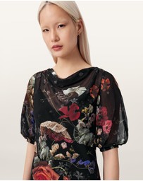 AllSaints - Tiwa Silk-Blend Dress