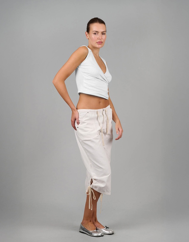 Love and Nostalgia - No Biggie Top - White