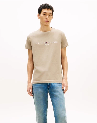 Tommy Hilfiger - Logo Embroidery Slim T-Shirt