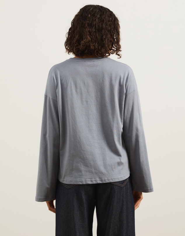 Atmos&Here - Long Sleeve Oversized T-Shirt