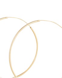 Lovisa - Gold Plated Sterling Silver 50mm Hoop