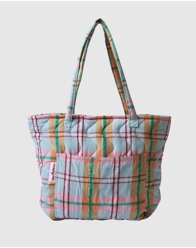 Mosey Me - Confetti Plaid Quilted Bag