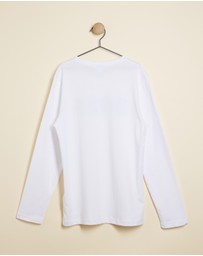 BOSS - Long Sleeve T-Shirt - Kids-Teens