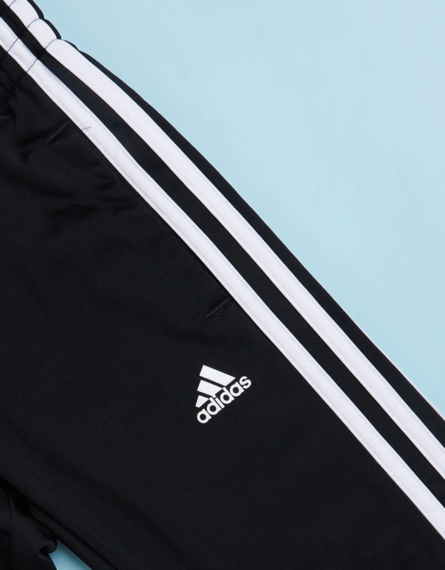 adidas Performance - Essentials 3-Stripes Shiny Track Suit - Kids